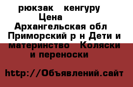 рюкзак - кенгуру  › Цена ­ 700 - Архангельская обл., Приморский р-н Дети и материнство » Коляски и переноски   